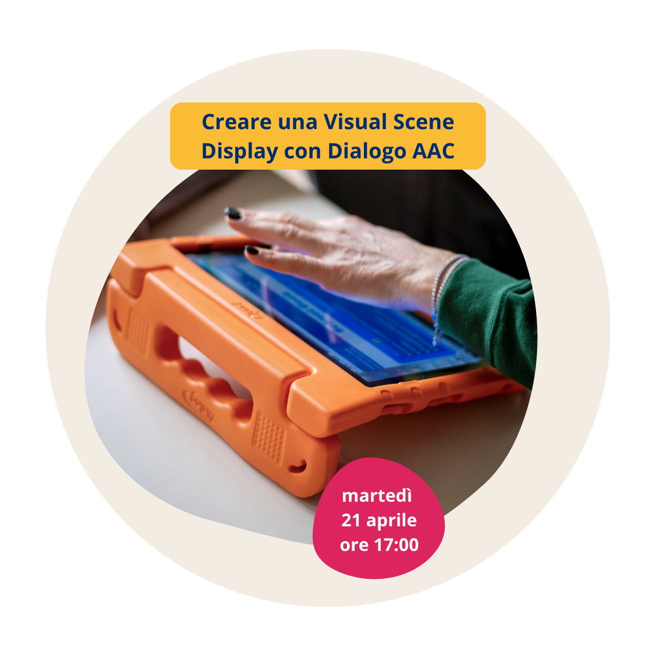 Creare una Visual Scene Display con Dialogo AAC